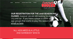 Desktop Screenshot of cartwrightsoccer.com